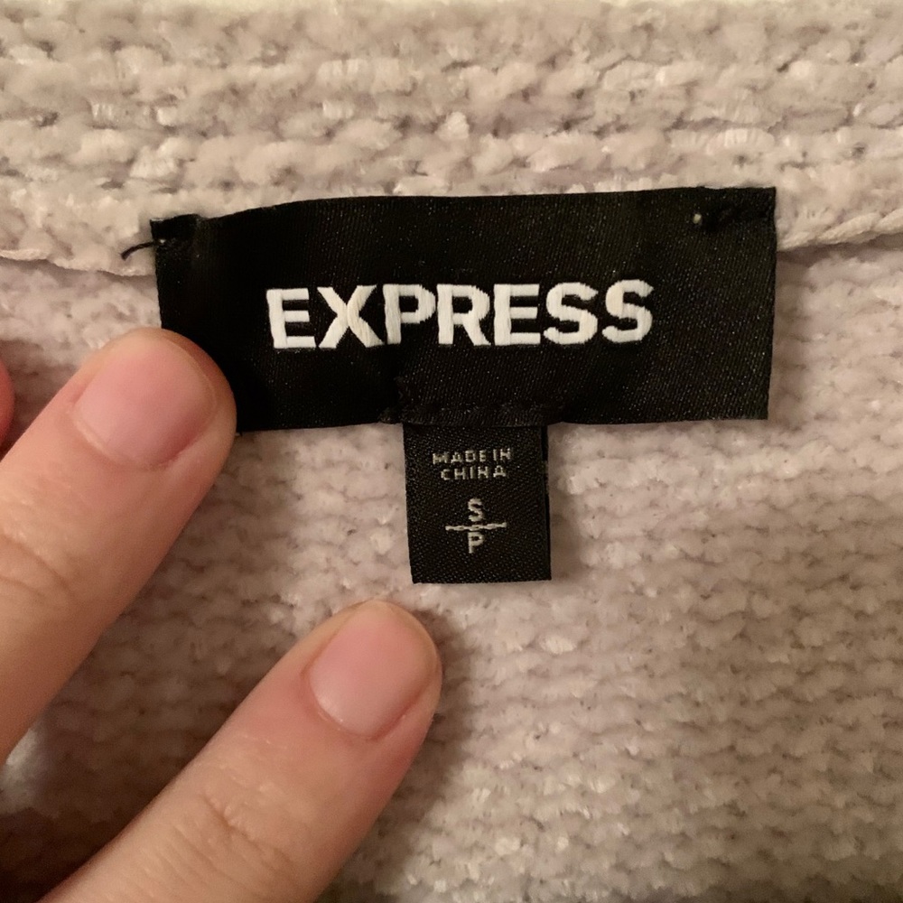 Express Cropped Sweater - Picture 2 of 4